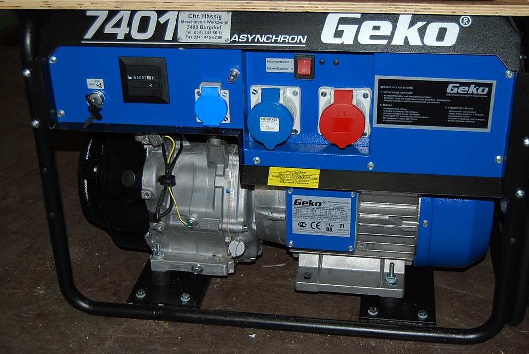 Stromerzeuger Geko 7401 ED-AA/HHBA