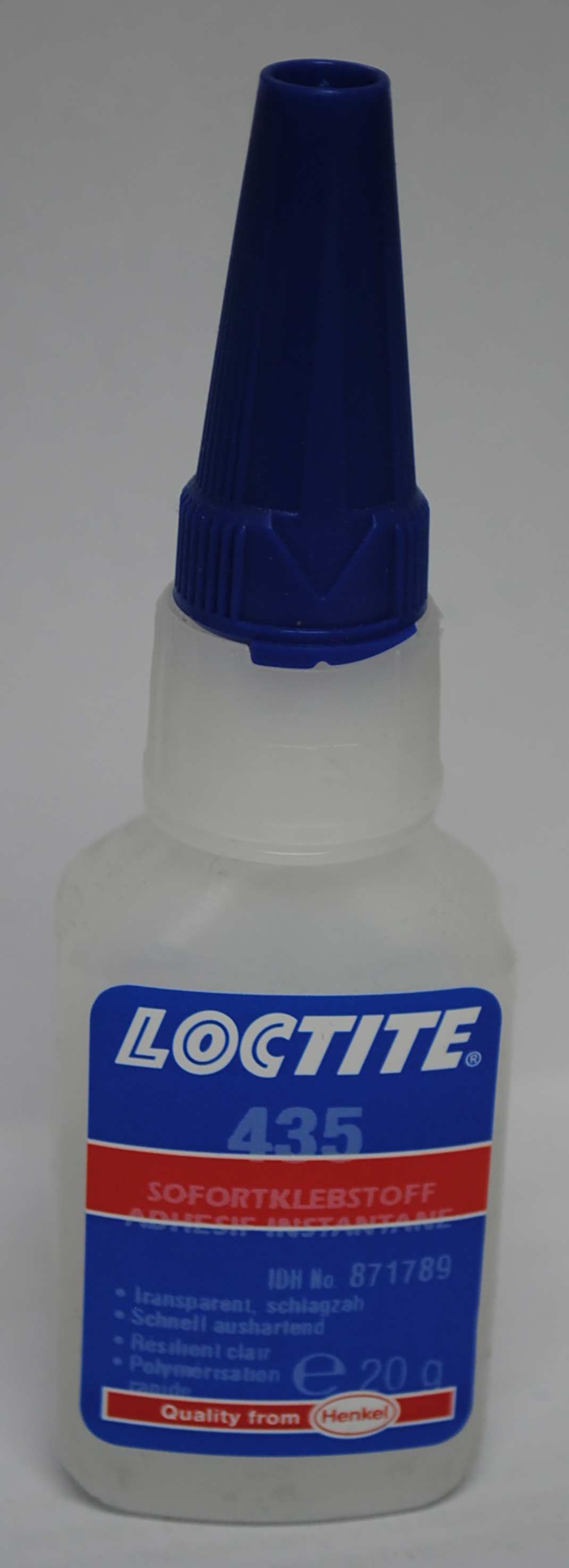 Loctite 435 (Beständig gegen Schlagbelastungen, transparent)