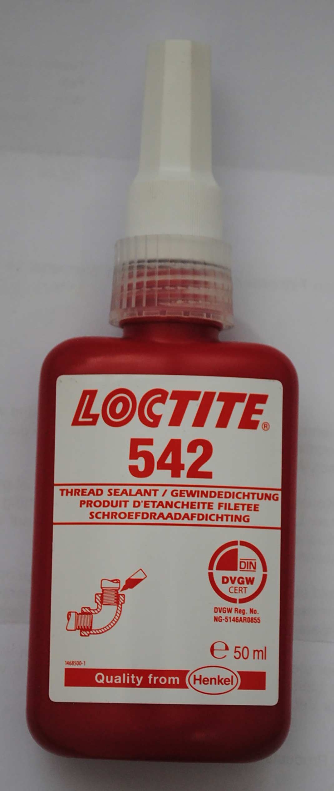 Loctite 542 (für feine Gewinde)