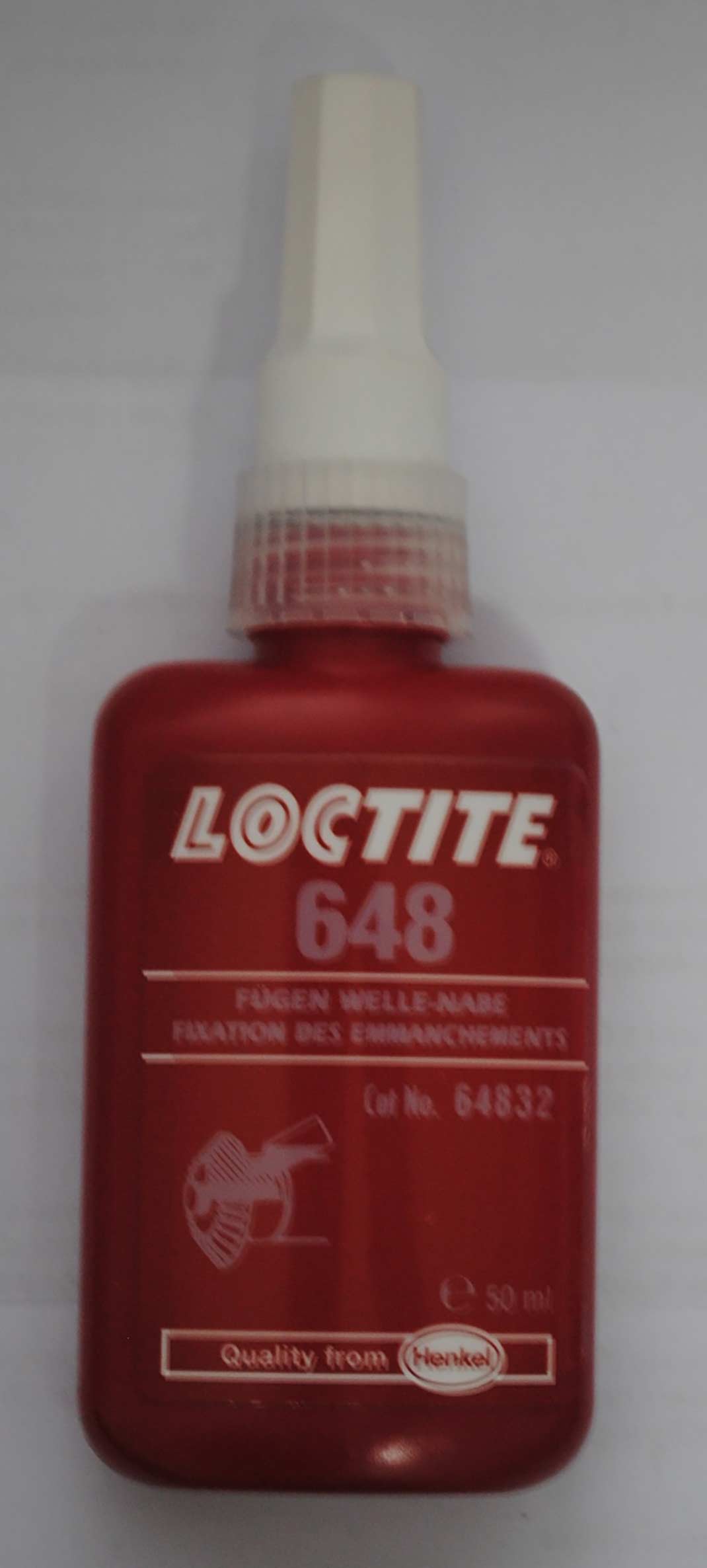 Loctite 648 (für Betriebstemperaturen bis 175°C)