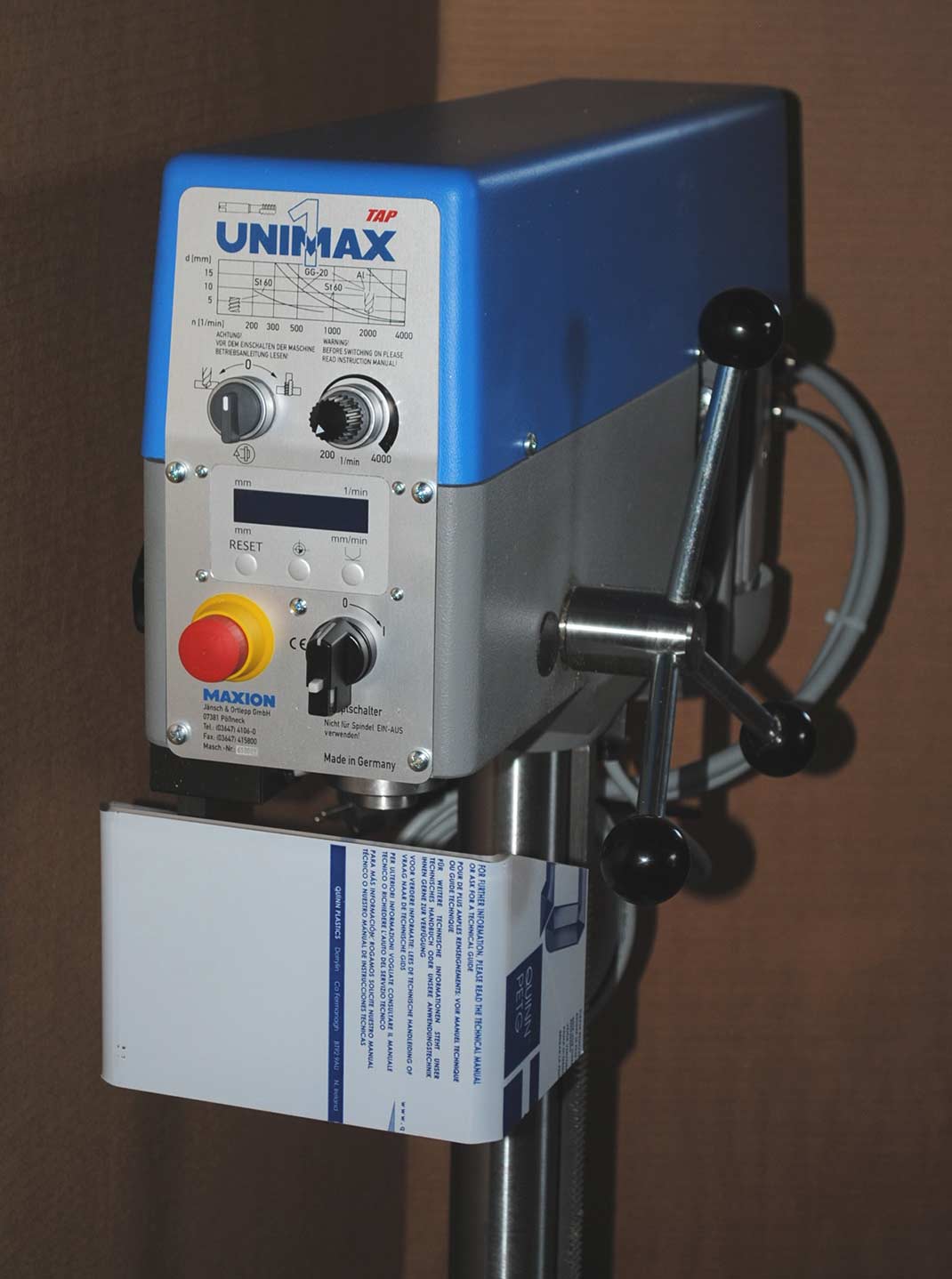 Tischbohrmaschine Maxion Unimax 1 TAP