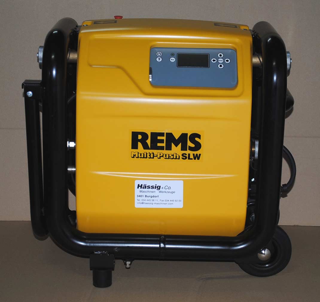 REMS Elektronische Spül- und Druckprüfeinheit Multi-Push SLW Set
