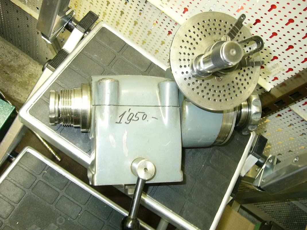 Differential-Teilapparat zu Aciera Fräsmaschine F-4