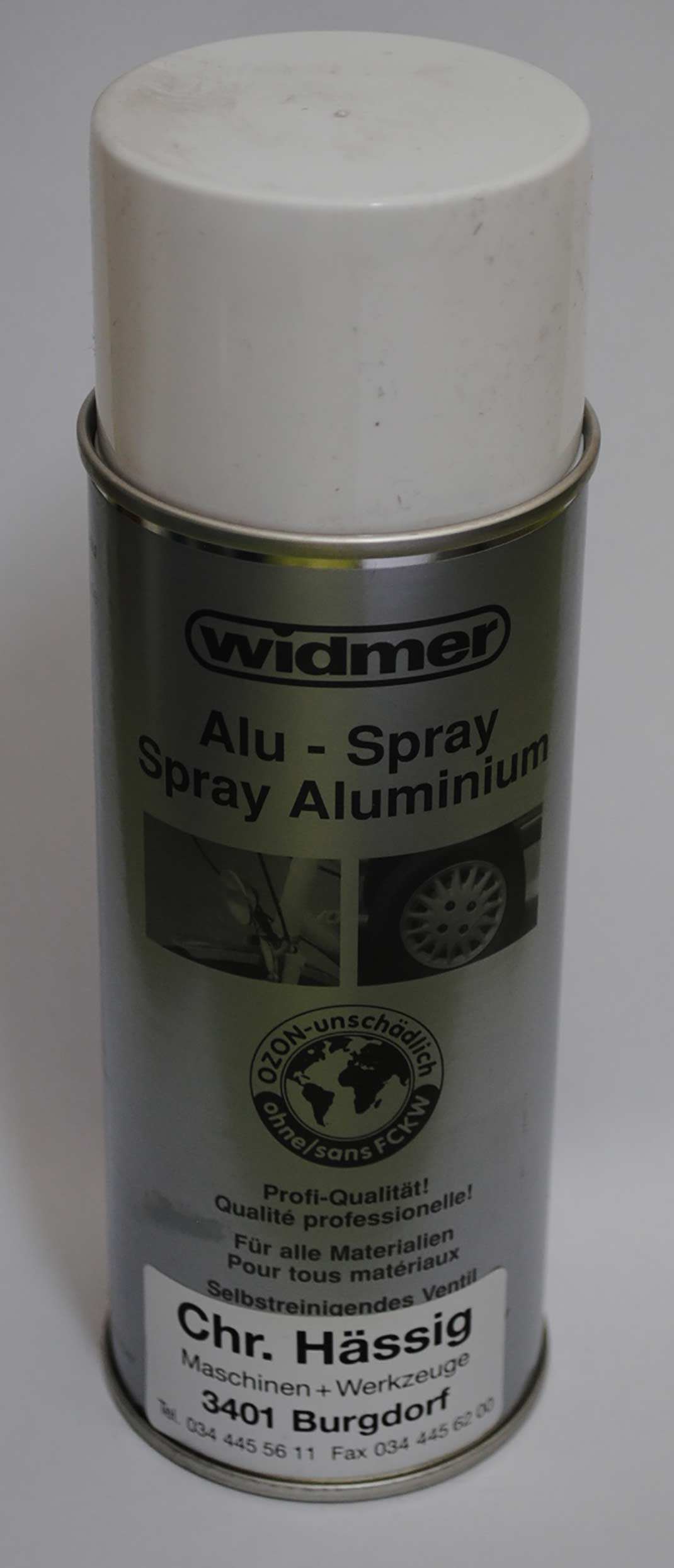 Widmer Aluminiumspray - 99,5% Reinalu