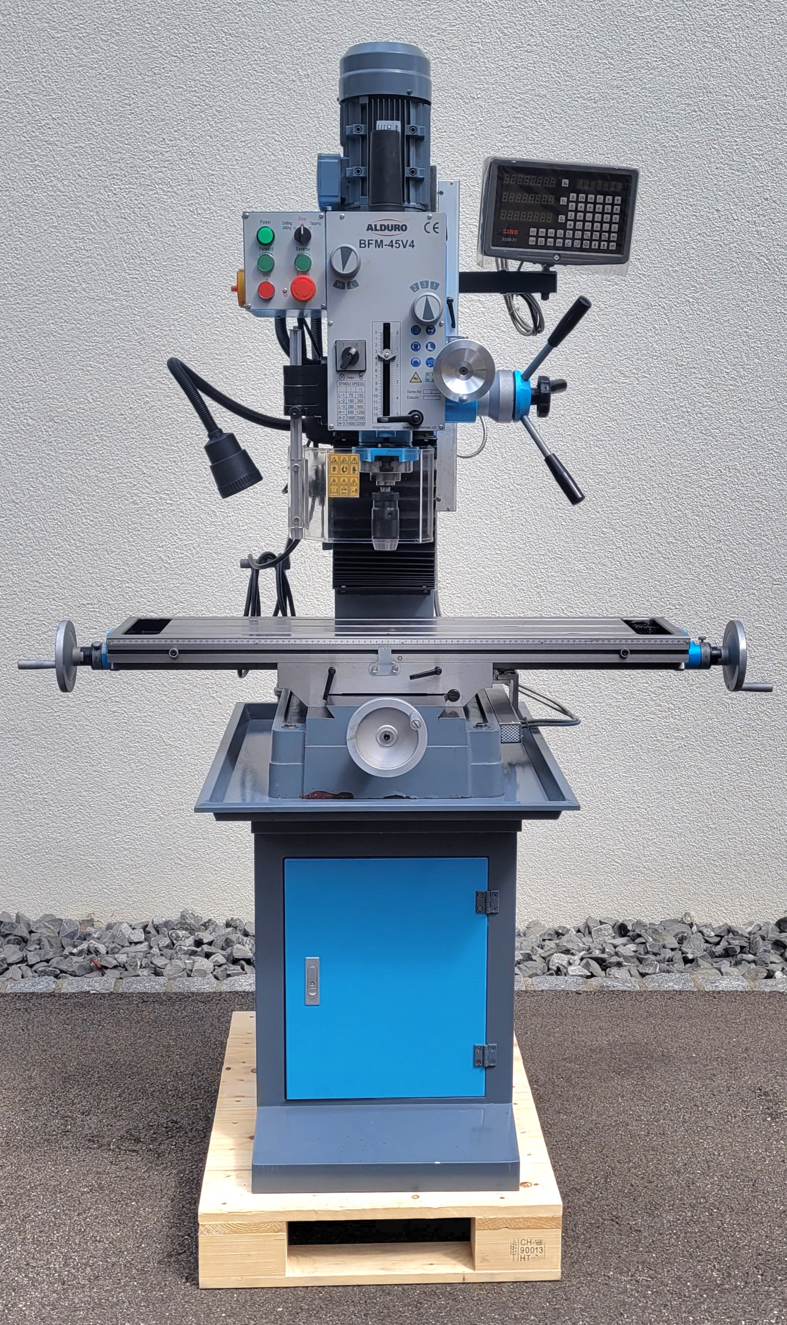 Bohr- und Fräsmaschine BFM 45-V4