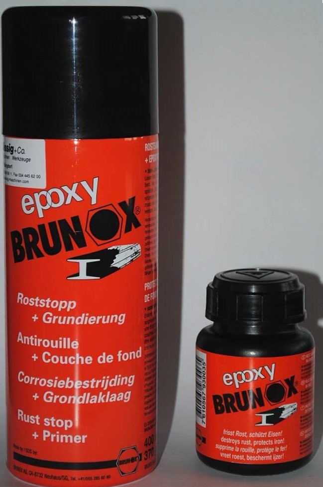 Brunox Rostsanierer und Epoxy-Grundierer