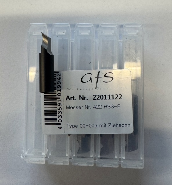 Ersatzmesser zu Typ. 422