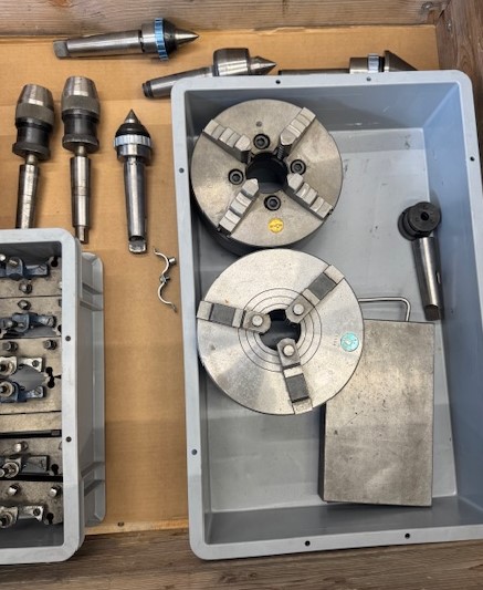 Zubehör Drehspitzen und Drehfutter