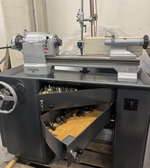 SCHAUBLIN SV102 W20 mit Zubehör
