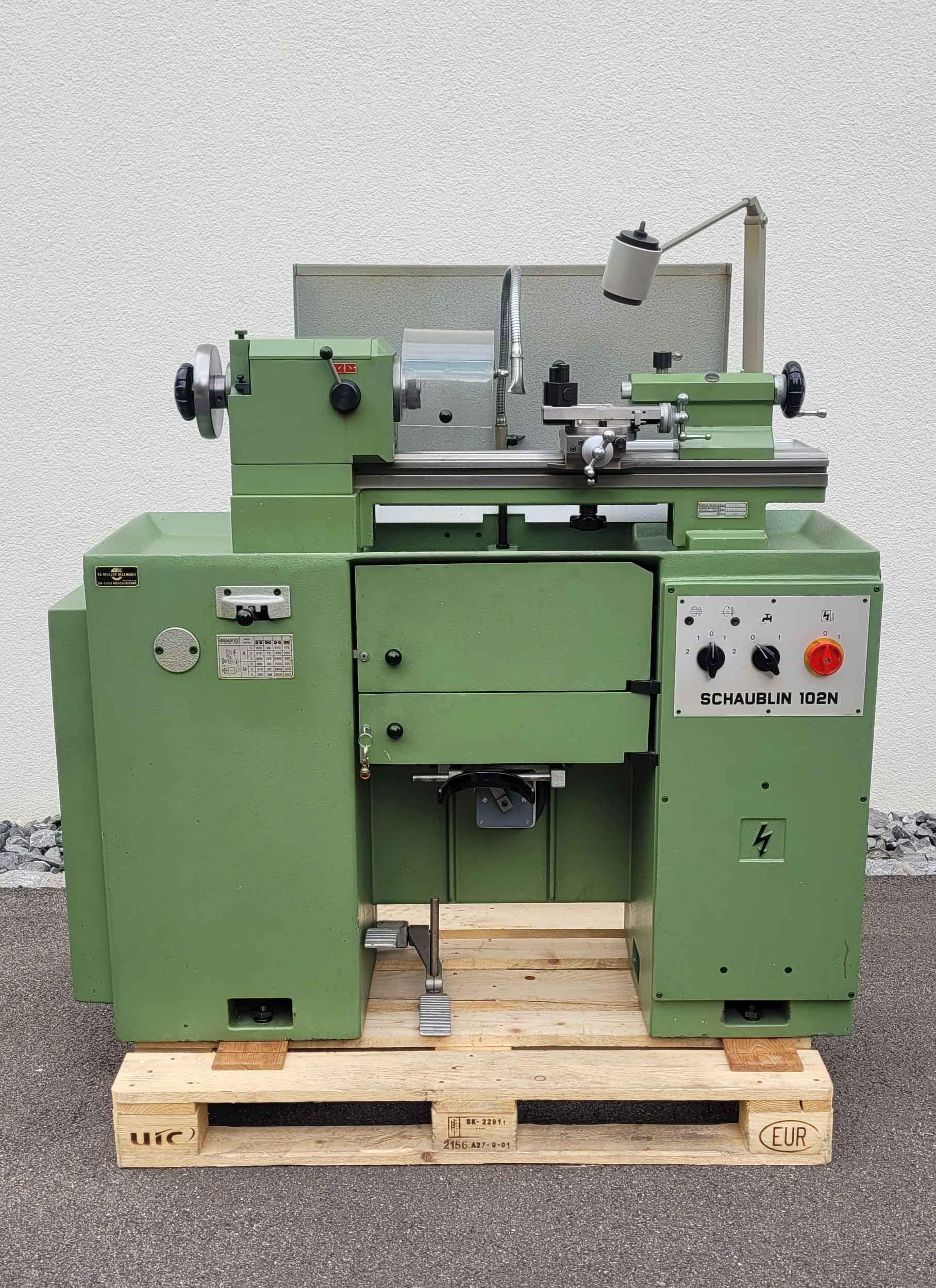 SCHAUBLIN SV102N-80 mit Zubehör!