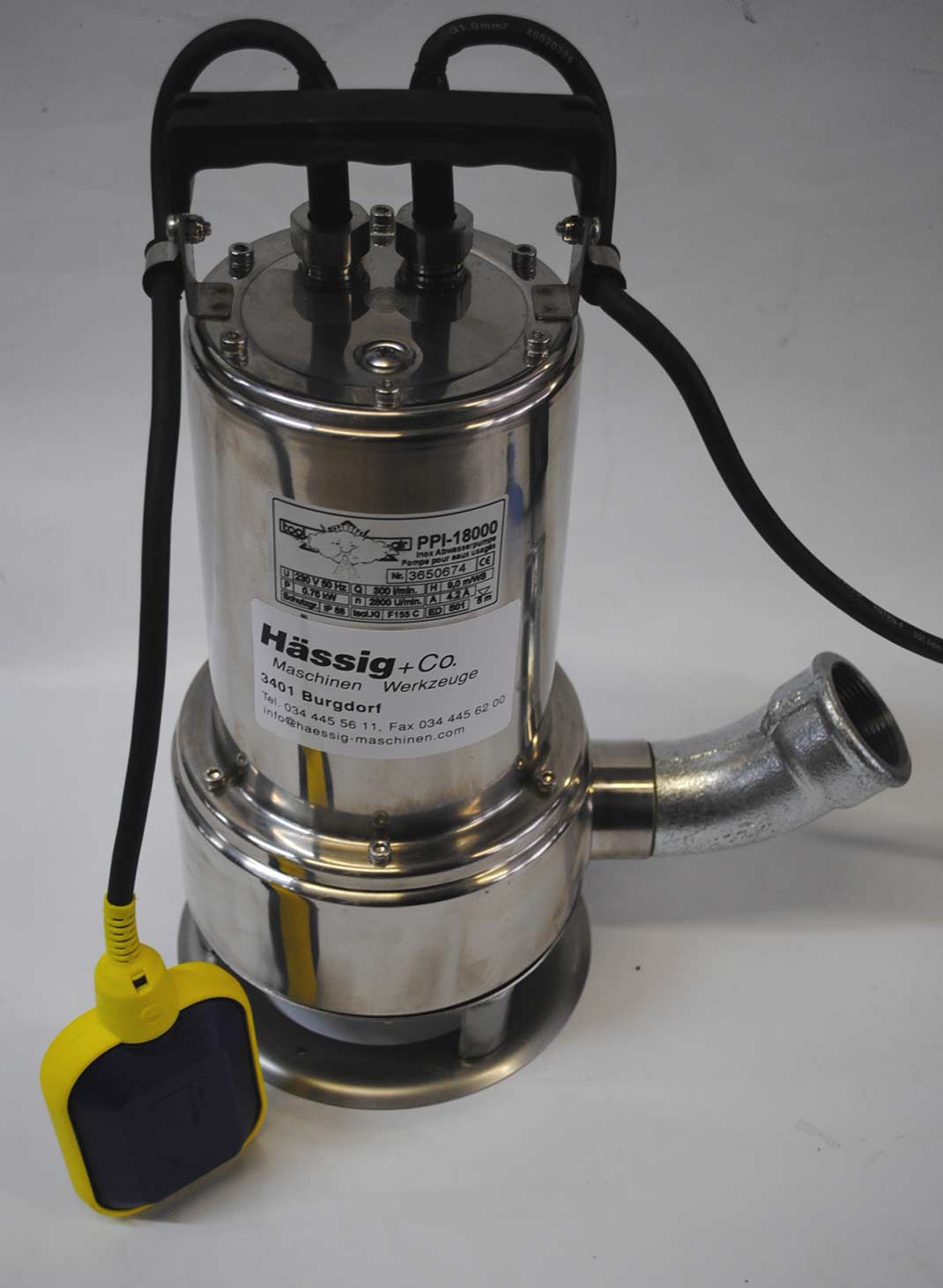 Fäkalien-Pumpe Toolair PPI-18000